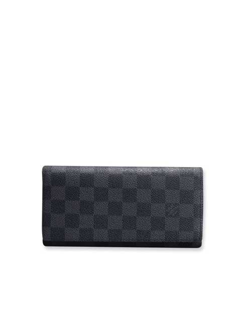 1:1 Copy Louis Vuitton Damier Graphite Canvas Tresor Wallet N61072 Replica - Click Image to Close